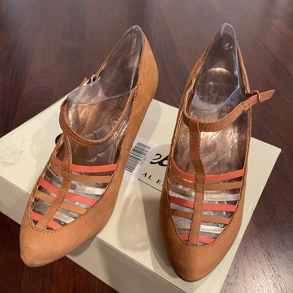 Seychelles Whiskey Leather And Then Vintage Heels